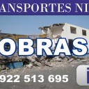 Demoliciones en Tenerife sur Islas Canarias excavaciones gruas movimiento de tierra empresa transportes